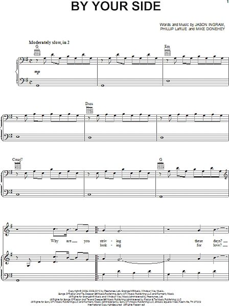 open zoom image for By Your Side - Piano/Vocal/Guitar, New, Main