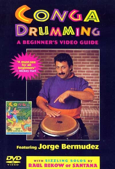 open zoom image for Mel Bay Conga Drumming Video, Main