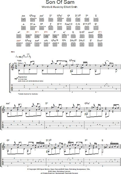 open zoom image for Son Of Sam - Guitar TAB, New, Main