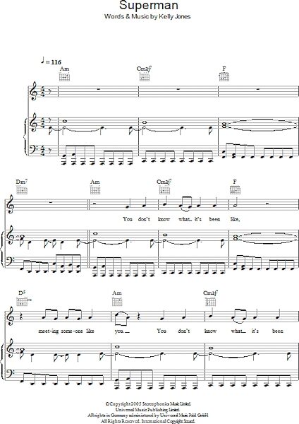 open zoom image for Superman - Piano/Vocal/Guitar, New, Main