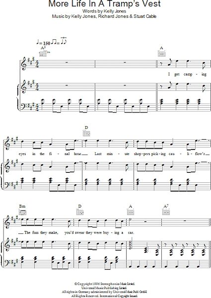 open zoom image for More Life In A Tramp's Vest - Piano/Vocal/Guitar, New, Main