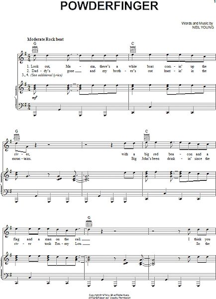 open zoom image for Powderfinger - Piano/Vocal/Guitar, New, Main