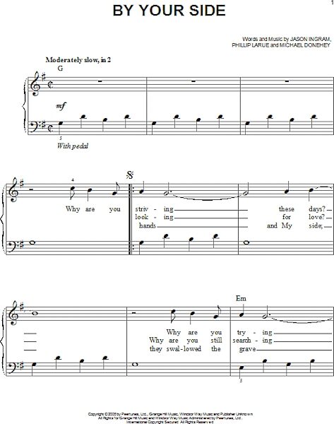 open zoom image for By Your Side - Easy Piano, New, Main