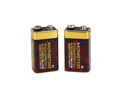 open zoom image for Monster 9-Volt High Capacity Alkaline PowerCells, Main