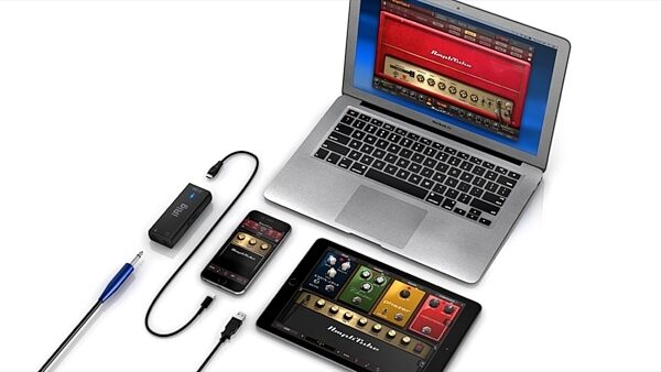 open zoom image for IK Multimedia iRig HD 2 iOS/USB Guitar Audio Interface, In Use