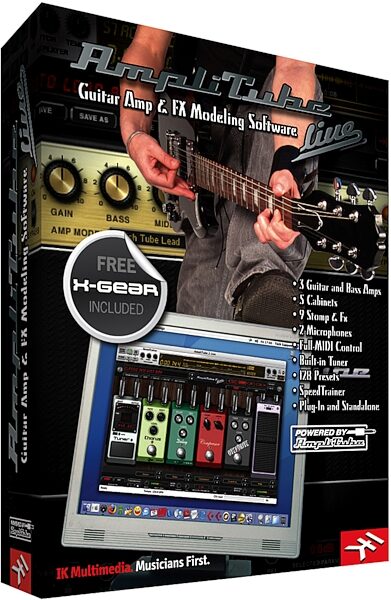 open zoom image for IK Multimedia AmpliTube Live Standalone Software, Main