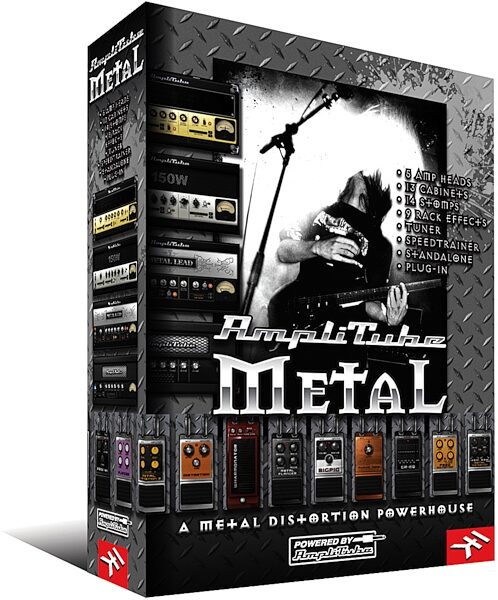 open zoom image for IK Multimedia AmpliTube Metal Amplifier and FX Modeling Plug-In (Mac and Windows), Main