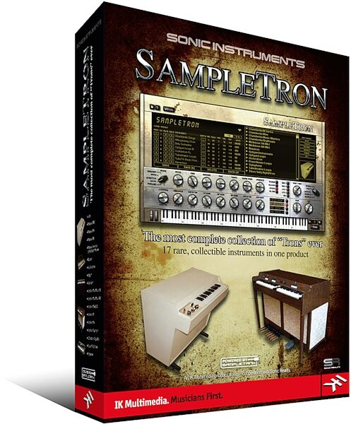 open zoom image for IK Multimedia SampleTron Software, Main