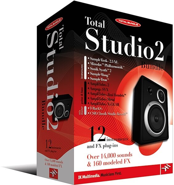 open zoom image for IK Multimedia Total Studio Bundle, Main