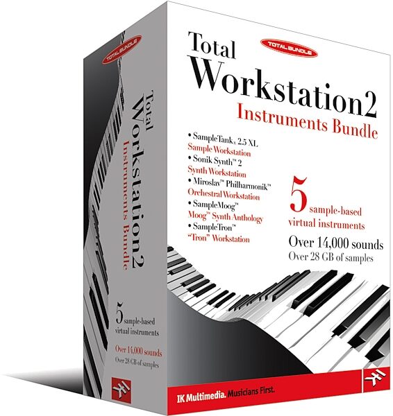 open zoom image for IK Multimedia Total Workstation Bundle, Main