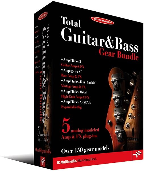 open zoom image for IK Multimedia Total Guitar & Bass Gear Bundle, Main