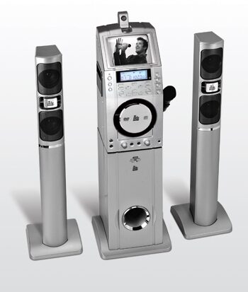 open zoom image for Singing Machine STVD1001 Pedestal Karaoke System, Main