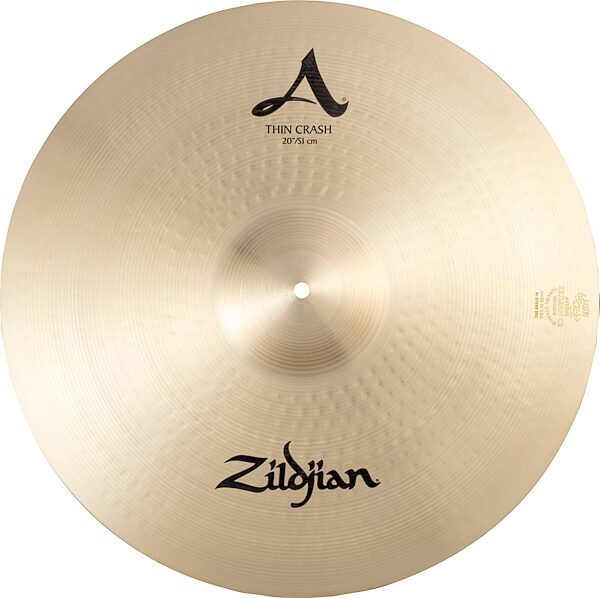 open zoom image for Zildjian A Series Thin Crash Cymbal, 20 inch, Action Position Back