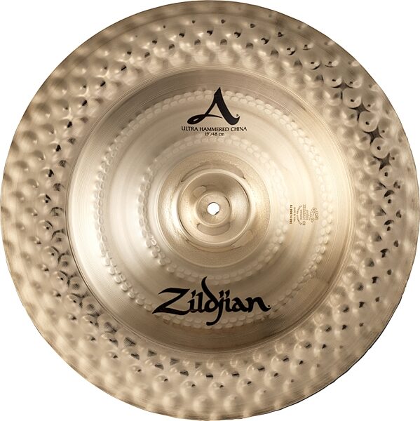 open zoom image for Zildjian A Series Ultra Hammered China Cymbal, 19 inch, Action Position Back