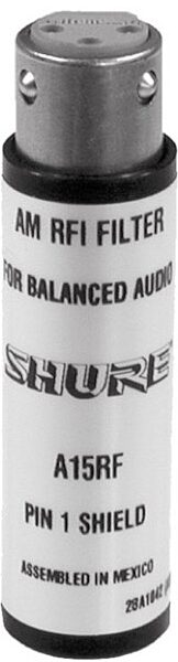 open zoom image for Shure A15RF RF Filter XLR In/Out, New, Main