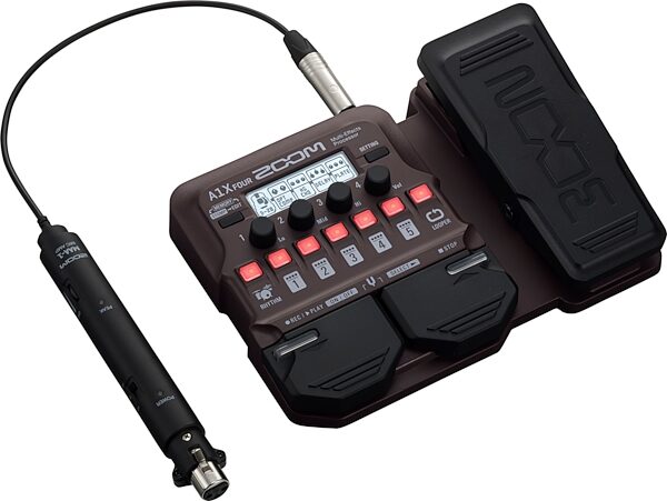 open zoom image for Zoom A1X-FOUR Acoustic Multi-Effects Processor, New, Main Side