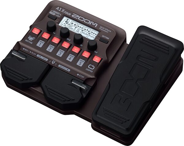 open zoom image for Zoom A1X-FOUR Acoustic Multi-Effects Processor, New, Main Side