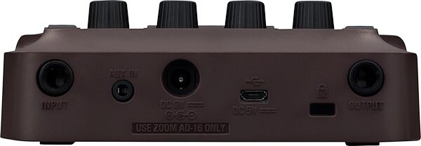 open zoom image for Zoom A1-FOUR Acoustic Multi-Effects Pedal, New, Action Position Back