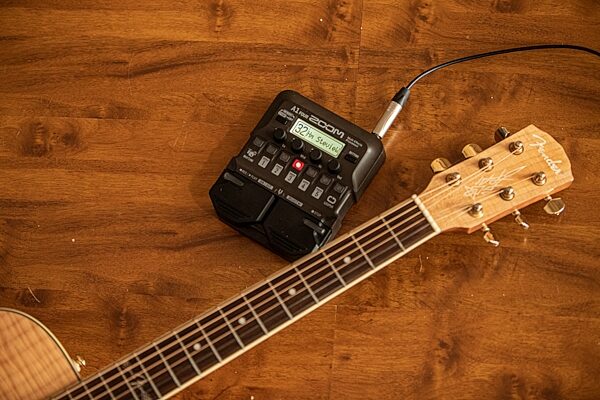 open zoom image for Zoom A1-FOUR Acoustic Multi-Effects Pedal, New, Action Position Control Panel