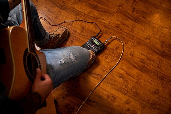 open zoom image for Zoom A1-FOUR Acoustic Multi-Effects Pedal, New, Action Position Control Panel