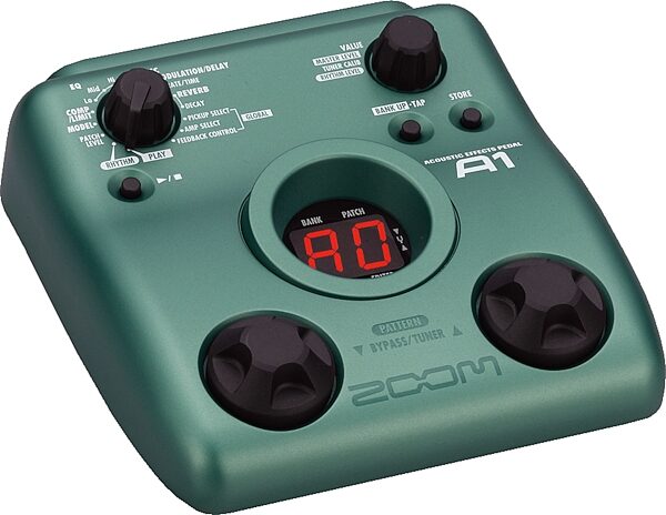 open zoom image for Zoom A1 Acoustic Guitar Multi-Effects Pedal, Main