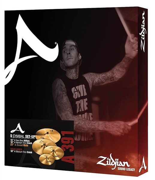 open zoom image for Zildjian A391 Cymbal Package, New, Main