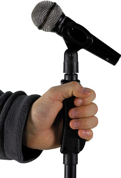 open zoom image for QuikLok A497 Tripod Microphone Stand with Quik Grip Clutch, Quick Grip Close-up