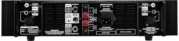 open zoom image for Behringer A500 Reference Studio Power Amplifier, Rear