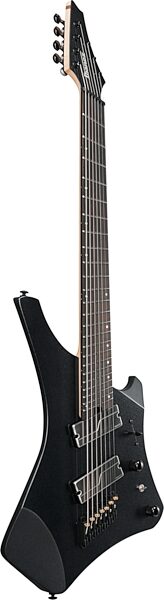 open zoom image for Ibanez Alpha Series A527 Electric Guitar, 7-String (with Gig Bag), Iron Pewter, Action Position Back