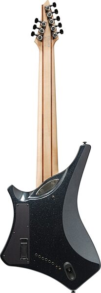 open zoom image for Ibanez Alpha Series A528 Electric Guitar, 8-String (with Gig Bag), Iron Pewter, Action Position Back