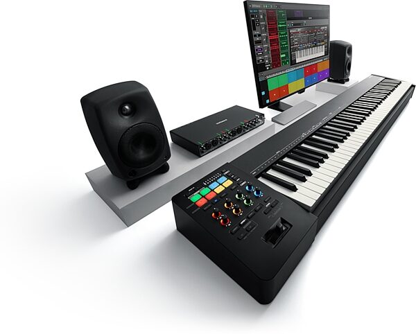 open zoom image for Roland A-88 MKII USB MIDI Controller Keyboard, 88-Key, New, Action Position Front