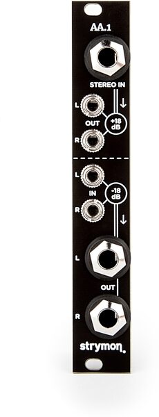 open zoom image for Strymon AA.1 Amplifier Attenuator Eurorack Module, New, Action Position Back