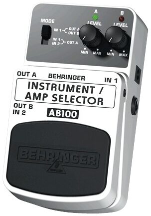 open zoom image for Behringer AB100 Universal A/B Switch Pedal, Right