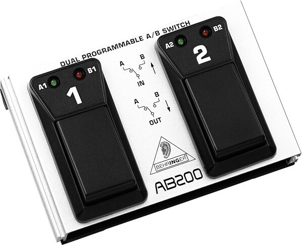 open zoom image for Behringer AB200 Dual A/B Switch Pedal, Main