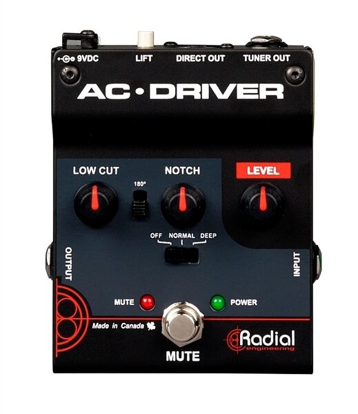 open zoom image for Radial ToneBone AC Driver Compact Acoustic Pedal, Open Box (Very Good), Main