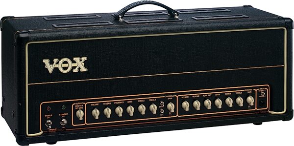 open zoom image for Vox AC100CPH Classic Plus Guitar Amplifier Head (100 Watts), Right Angle