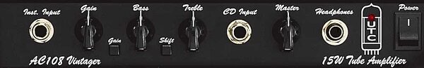 open zoom image for Behringer Vintager AC108 Guitar Amplifier (15 Watts, 1x8 in.), Controls
