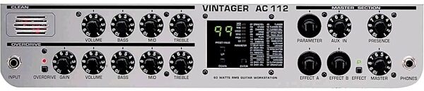 open zoom image for Behringer Vintager AC112 Guitar Amplifier with DFX, Panel