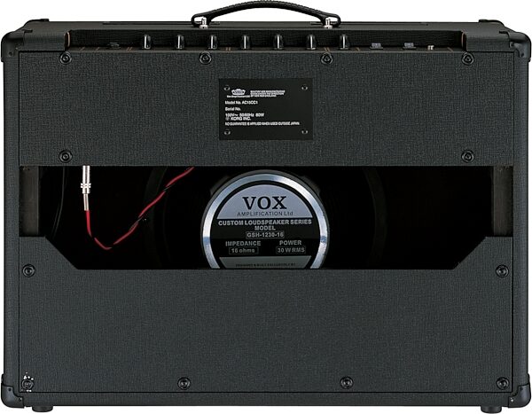 open zoom image for Vox AC15 Custom Classic Guitar Combo Amplifier (15 Watts, 1x12 in.), Rear