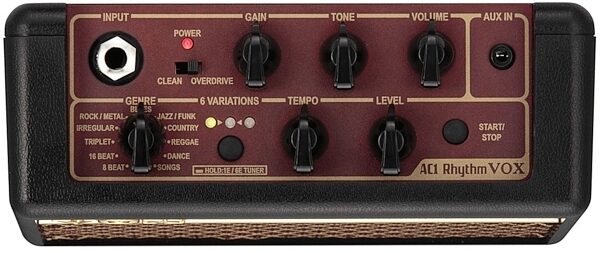 open zoom image for Vox AC1RV RhythmVOX Mini Guitar Amplifier, Top