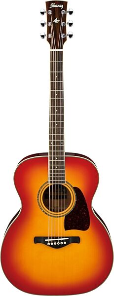 open zoom image for Ibanez AC300 Artwood Grand Concert Acoustic Guitar, Cherry Sunburst