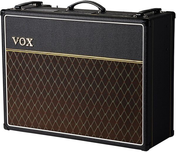 open zoom image for Vox AC30 Custom Guitar Combo Amplifier (30 Watts, 2x12"), AC30C2, with Celestion G12M Greenback Speakers, Angle
