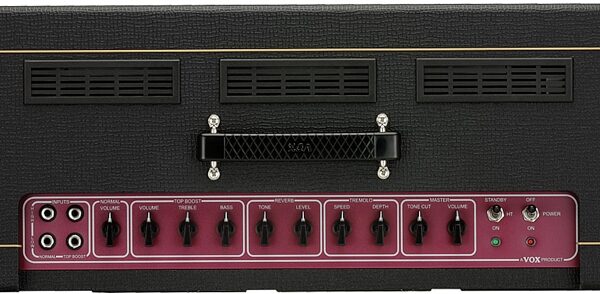 open zoom image for Vox AC30 Custom Head Guitar Amplifier (30 Watts), AC30CH, Control Panel