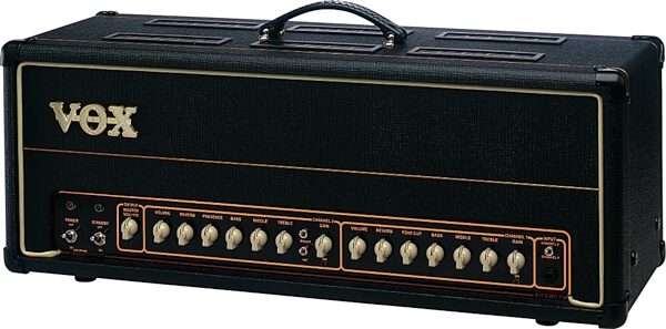 open zoom image for Vox AC50CPH Classic Plus Guitar Amplifier Head (50 Watts), Left Angle
