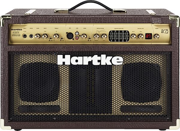 open zoom image for Hartke AC75 Acoustic Guitar Amplifier (75 Watts, 2x5 in.), Main