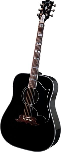 open zoom image for Gibson Elvis Presley Dove Square Shoulder Dreadnought Acoustic-Electric Guitar (with Case), Ebony