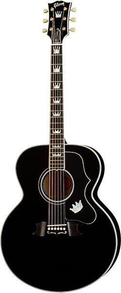 open zoom image for Gibson SJ200 Elvis King of Rock Jumbo Acoustic Guitar (with Case), Ebony