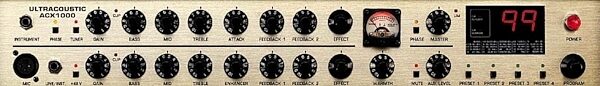 open zoom image for Behringer ACX1000 Ultracoustic Combo Amplifier with Effects, Panel