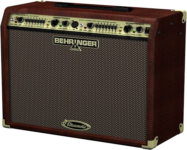 open zoom image for Behringer ACX900 Ultracoustic Acoustic Guitar Amplifier (90 Watts, 2x8"), Angle