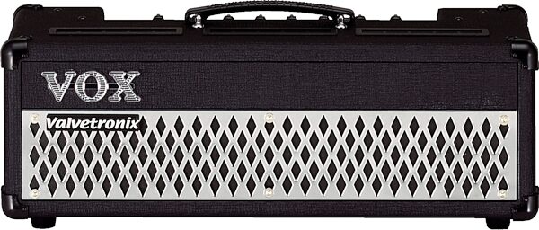 open zoom image for Vox Guitar Amplifier Half Stack with AD100VTH Head and V412BK Cabinet, Head Front